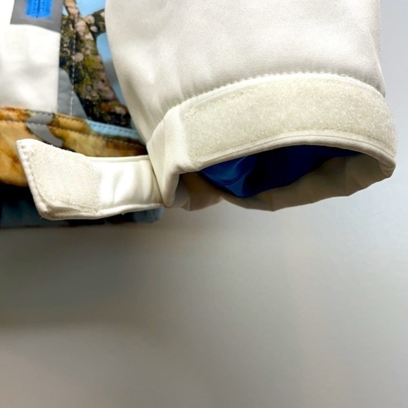 MOSSY OAK | Women’s Nature Lovers Pattern Full Zip Collared White Jacket Size M - Picture 7 of 10